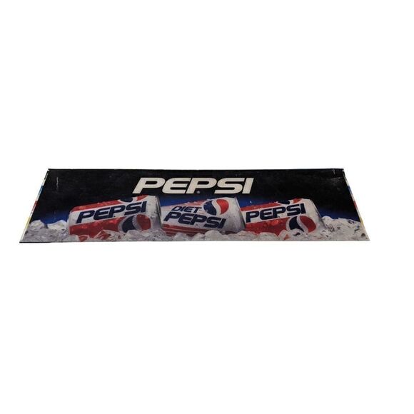 Pepsi Cola Top Backlight Panel Part or Advertising Sign 8.5x28.25" Diet Pepsi - Picture 1 of 6